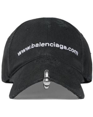 帽子 balenciaga FRONT PIERCING cap Balenciaga Front Piercing Baseball Cap | Saks Fifth Avenue