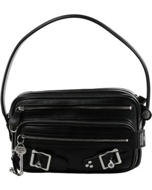 Acne Studios Multi-Pocket Shoulder Bag - Black