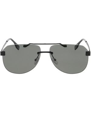 Fendi Eyewear Pilot Frame Sunglasses - Metallic