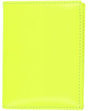 Comme des Garçons Bifold Wallet - Yellow