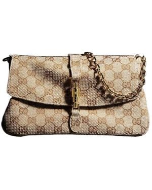 Gucci Aperitivo Crystal Medium Shoulder Bag - Natural