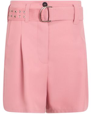 Philosophy Di Lorenzo Serafini Belt Loop Shorts - Pink