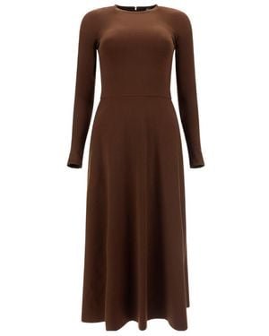 Balenciaga Midi Dresses - Brown
