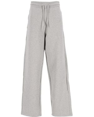 Ami Paris Drawstring Casual Trousers - Grey