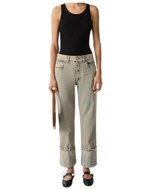 Coperni Jeans With Belt Loops - Multicolor