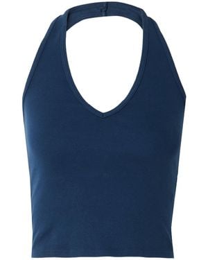 Nili Lotan Britt Backless Top - Blue