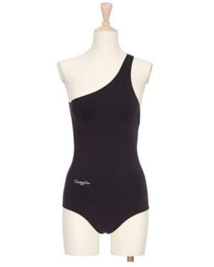 Dior Asymmetric Bodysuit - Blue