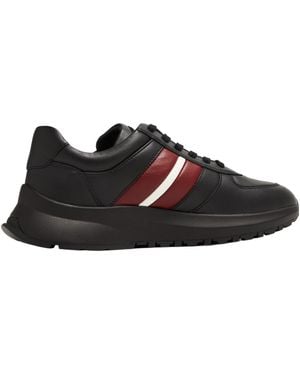 Bally Outline Low-Top Trainers - Black