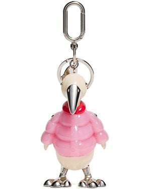 Moncler Duck Keychain - Pink
