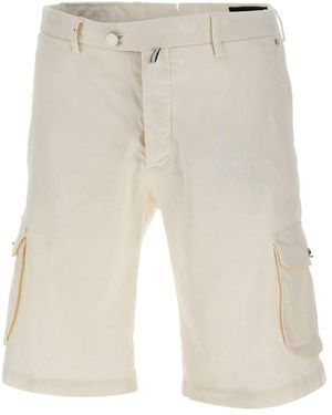 Kiton Cargo Pocket Shorts - Natural