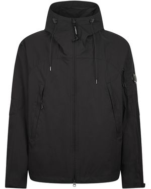 C.P. Company Pro Tek Lens Hooded Jacket - Black