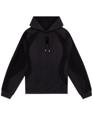 CASABLANCA Logo-Embroidered Hoodie - Blue