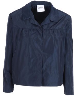 Aspesi Lined Technical Jacket - Blue