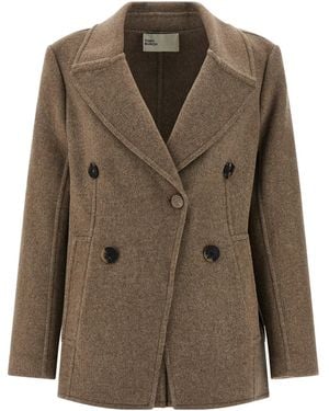 Tory Burch Double Breasted Blazer - Green