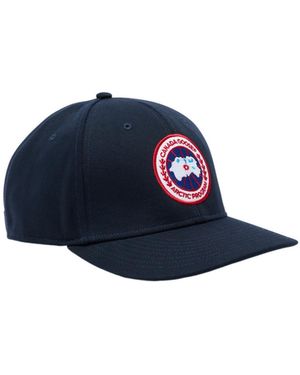 Canada Goose Arctic Logo-Appliqué Twill Cap - Blue