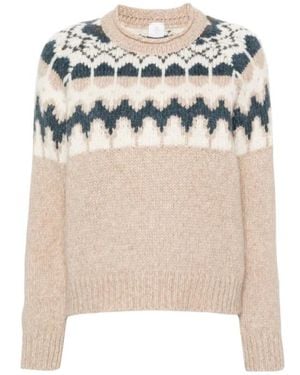 Eleventy Intarsia-Pattern Knitted Sweater - Multicolor