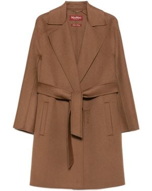 Max Mara Long-Sleeved Coat - Brown