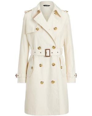 Ralph Lauren Belted Trench-Coat - Natural