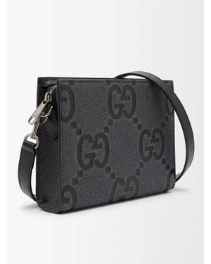 Gucci Jumbo Gg Mini Clutch Bag - Gray