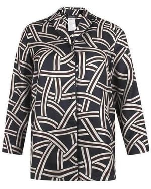 Max Mara Printed Shirt - Black