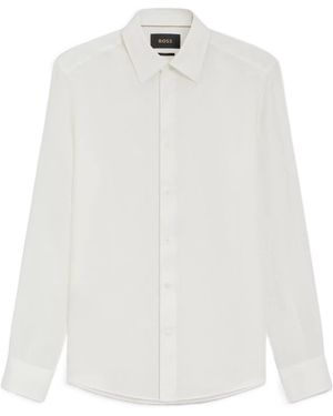 BOSS Boss Slim-Fit Shirt - White