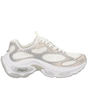 Ash Round-Toe Sneakers - White