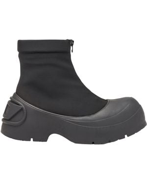 DIESEL D-Donald Ch Ankle Boots - Black