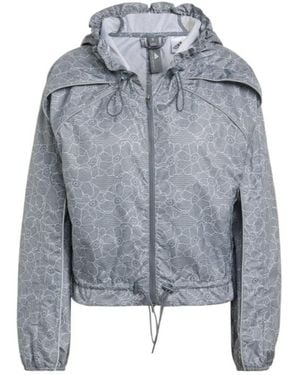 adidas By Stella McCartney Running Print Jacket - Blue
