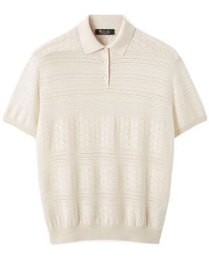Loro Piana Royal Lightness Polo Shirt - White