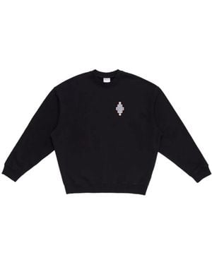 Marcelo Burlon County Of Milan Signature Cross Motif Sweatshirt - Blue