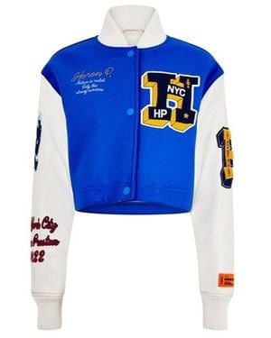 Heron Preston Long Sleeve Casual Jacket - Blue