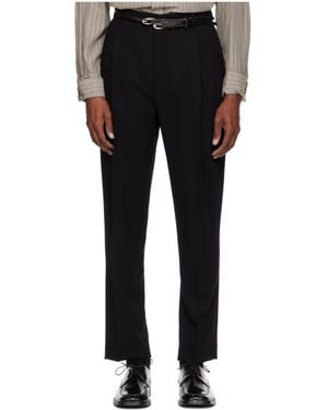 Magliano Sundance Pleated Casual Trousers - Black