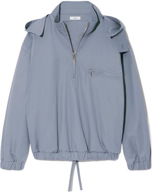 Rier Zippered Casual Jacket - Blue