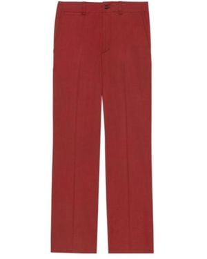 パンツ Saint Laurent Tiziano Red Cotton Pant Saint Laurent Tiziano Red Cotton Pant (Saint Laurent/パンツ