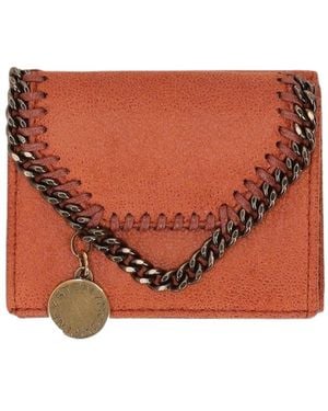 Stella McCartney Snap-Button Wallet - White
