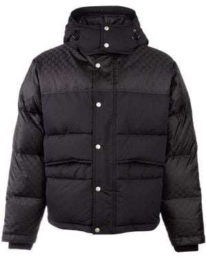 Gucci Hooded Down Jacket - Black