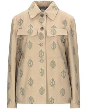 Chloé Collared Shirt-Style Jacket - Natural