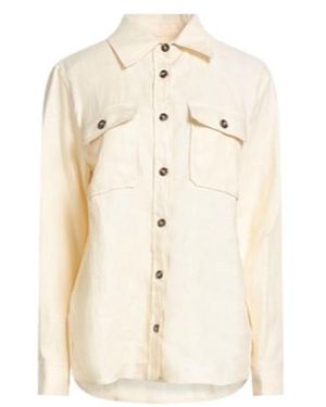 Weekend by Maxmara Linen Shirts - Natural