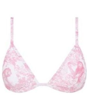 Dior Iviera Bikini Top - Pink