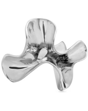 Bottega Veneta Anemone Ring - White