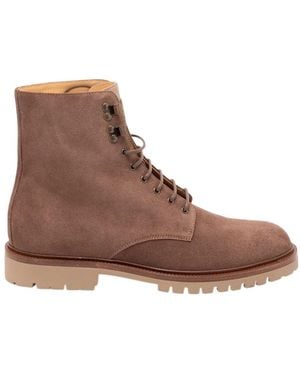 Brunello Cucinelli Round-Toe Boots - Brown