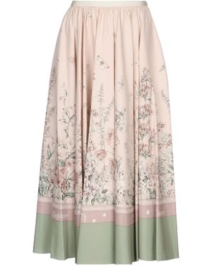 Dior Patterned Skirt - White