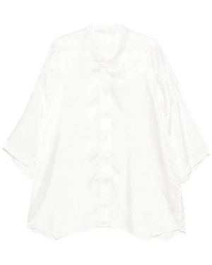 Rick Owens Short-Sleeve Shirt - White