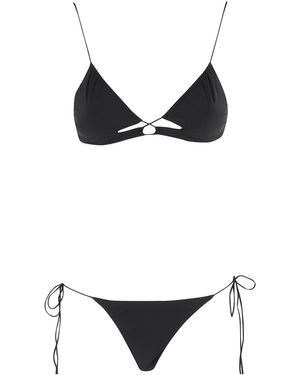 Amazuìn String Bikini Set - Black