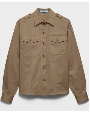 Prada Chino Shirt - Natural