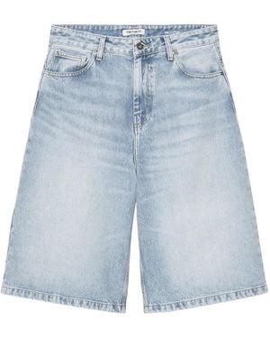 Carhartt Belmont Long Denim Shorts - Blue