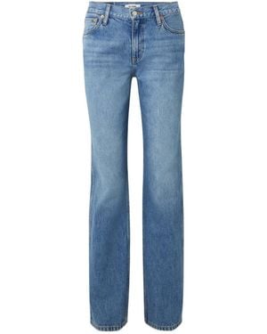 RE/DONE 90S Mid-Rise Straight-Leg Jeans - Blue