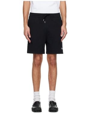 CASABLANCA Logo Drawstring Shorts - Black