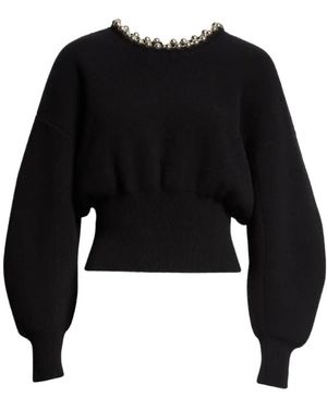 Alexander Wang Ball Chain Embellished Sweater - Black