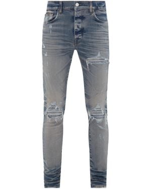 Amiri Belt-Strap Jeans - Blue
